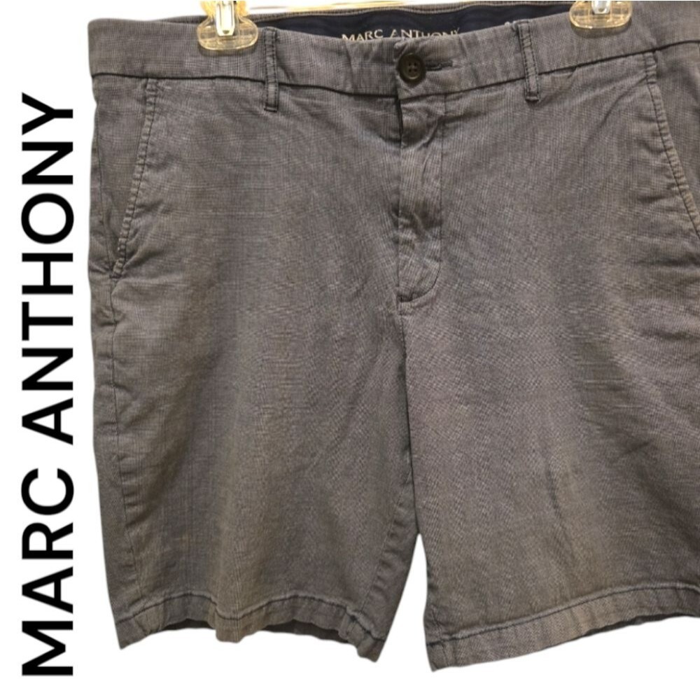 MARC ANTHONY SLIM FIT SHORTS SZ 36W
